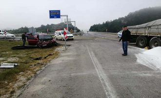 Nallıhan Mudurnu yolunda kaza: 7 yaralı