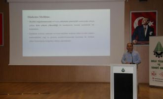 Öğretmenler çocuklarda diyabete karşı bilgilendirildi