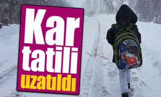 Okullar Salı günü de tatil…