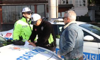 Onlarca sürücü trafikten kaçtı ama cezadan kaçamadı