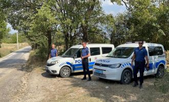 Ormanlara giriş yasağı olan Bolu'da polis ekiplerinden habersiz kuş uçmuyor