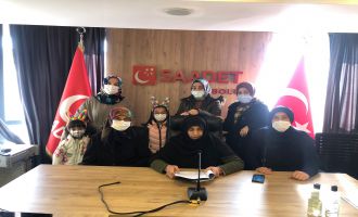 Saadet Partisinden anlamlı kampanya 
