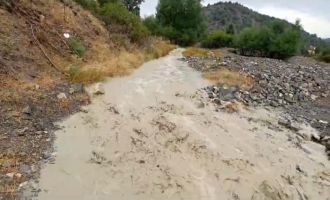 Sağanak dereleri taşırdı……