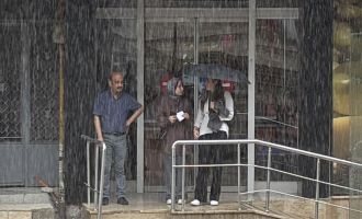 Sağanak hayatı olumsuz etkiledi......