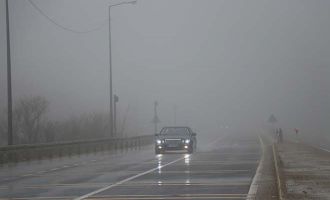 Sisin etkili olduğu Bolu Dağı’nda görüş mesafesi 20 metreye düştü