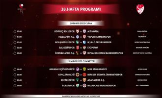 Spor Toto 1. Lig’in son hafta programı açıklandı
