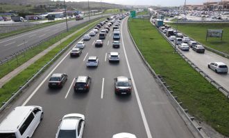 Tam kapanmaya 2 gün kala Bolu Dağı’ndan 100 bin araç geçti