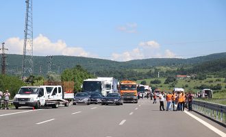 TEM Otoyolu 6 saat sonra ulaşıma açıldı