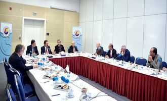 TÜRKER ATEŞ TOBB TAHKİM DİVANI TOPLANTISINA KATILDI 