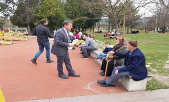 Türkoğlu ve ekibinden anlamlı etkinlik 