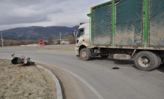 Yeni yapılan kavşakta ilk kaza: 1 yaralı