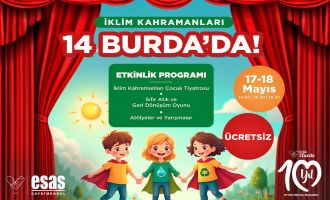 Yeryüzü Sahnesi’nin ‘İklim Kahramanları’ oyunu 14 Burda AVM’de çocuklarla buluşuyor 