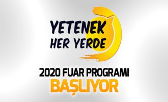 'Yetenek her yerde' 2020 fuar programı belli oldu 