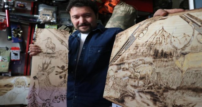 Tahta parçalarına fısıldayan adam: Bulduğu tüm tahta parçalarına doğanın sanatını işliyor