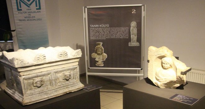 Tarihe ışık tutan eserler ilk kez ziyarete açıldı....