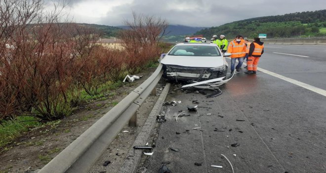TEM’de kaza yapan MHP milletvekilleri yaralandı