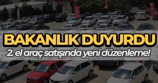 Ticaret Bakanlığı: 'Satış bedelinden sıfır atılarak verilen araç ilanlarına para cezası uygulanacak'