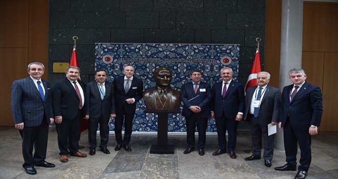 TSO BAŞKANI ATEŞ TATSO GENEL KURULUNA KATILDI