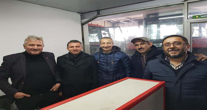 Türkoğlu ve CHP heyeti sanayi esnafıyla buluştu 