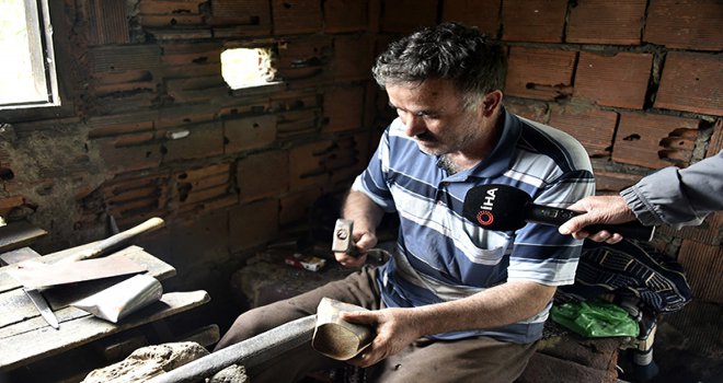 Unutulmak üzere olan ’Kelek’ sanatını yaşatmaya çalışıyor