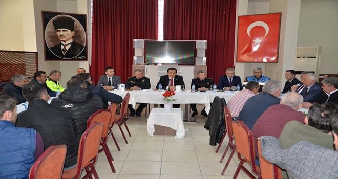 Vali Ümit Pazarcı ve Kahveci Esnafıyla Bir Araya Geldi 