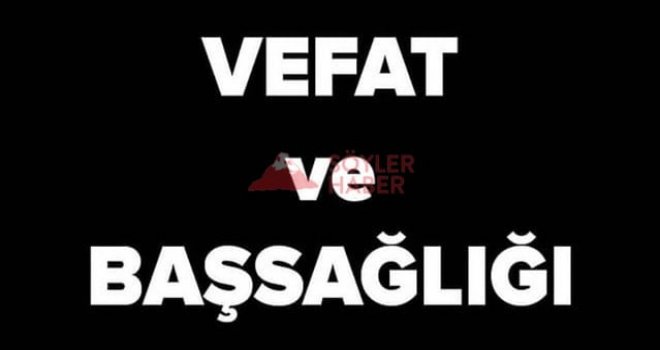 Vefat İlanı....