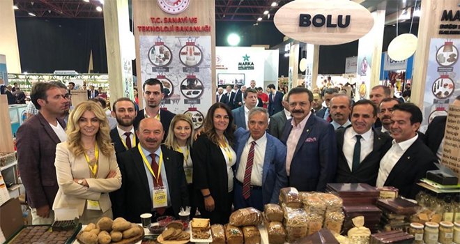 YÖREX Fuarı’nda Bolu Rüzgarı... 